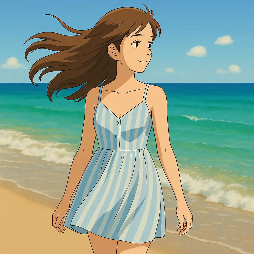 Ghibli-style transformed image